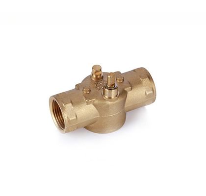 Brass DN20 2-way Motorized Zone Valve for Water Chiller FCU HVAC Electric Performance