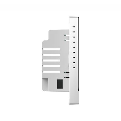 RS485 Modbus AI Voice Touch Screen Thermostat for Fan Coil Unit 86mm*86mm*10.5mm