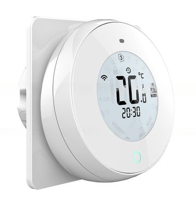 Digital Water Heater Touch Screen Thermostat for Round Hotel WiFi Wireless Floor Heating