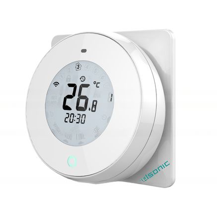 Digital Water Heater Touch Screen Thermostat for Round Hotel WiFi Wireless Floor Heating