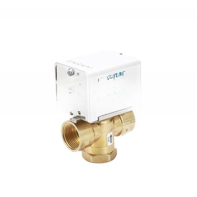 DN20 220v Digital Water Fan Coil Brass Electric Motorized Zone Valve with Brass Material