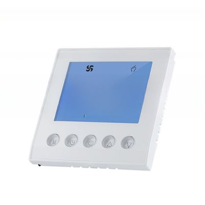 Internet Room Modbus FCU Thermostat Panel for Temperature Control Range of 5C-35C
