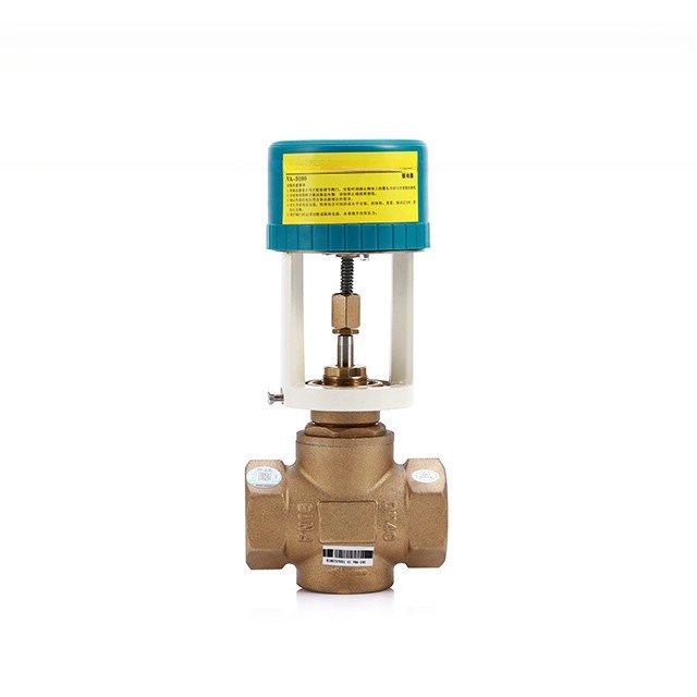 Proportional Modulating HVAC System Fan Coil Unit with 2-Way Control Motorized Valve